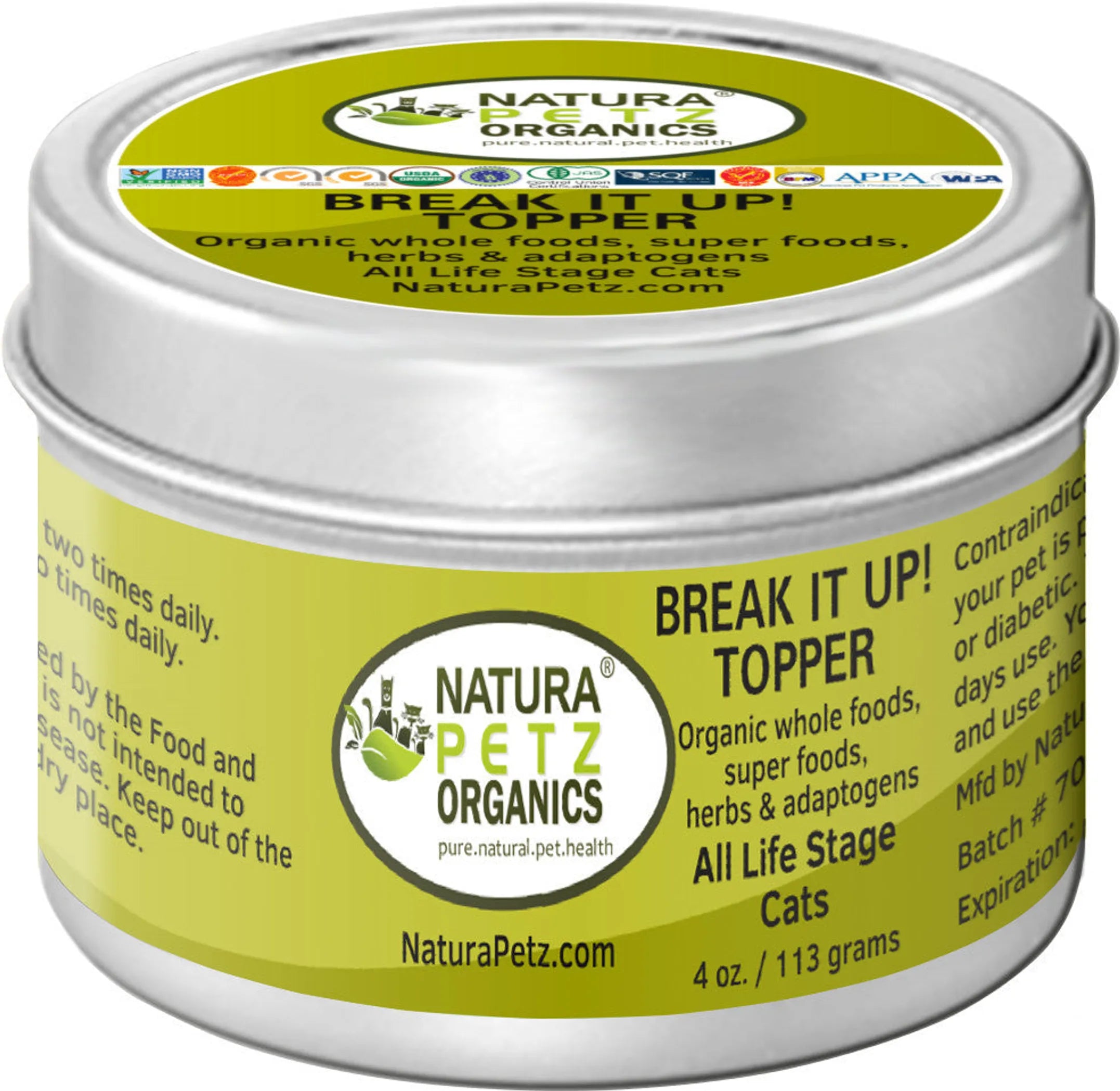 Break It Up! Meal Topper Stone Breakder Stone Eliminator* For Dogs And Cats - Flavored Meal Topper For Stones*